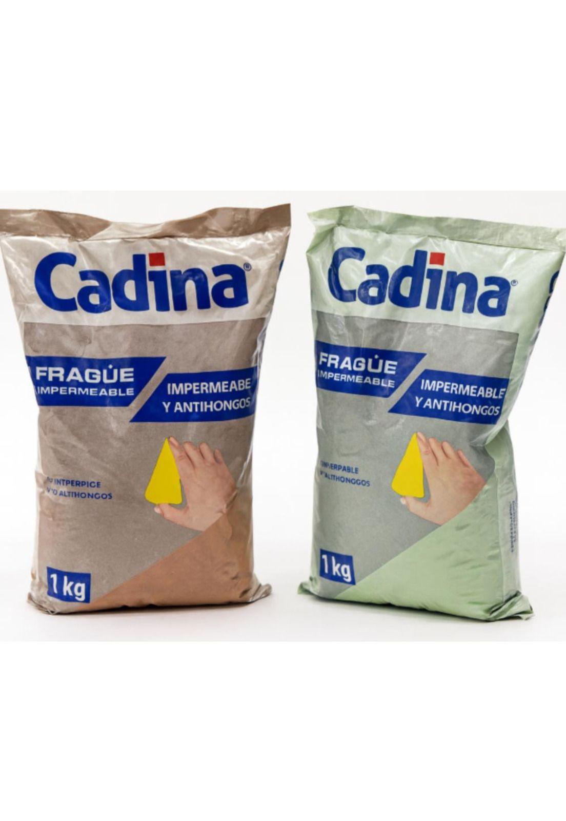 Frague Fluido Gris 1kg Impermeable Antihongos Cadina-2