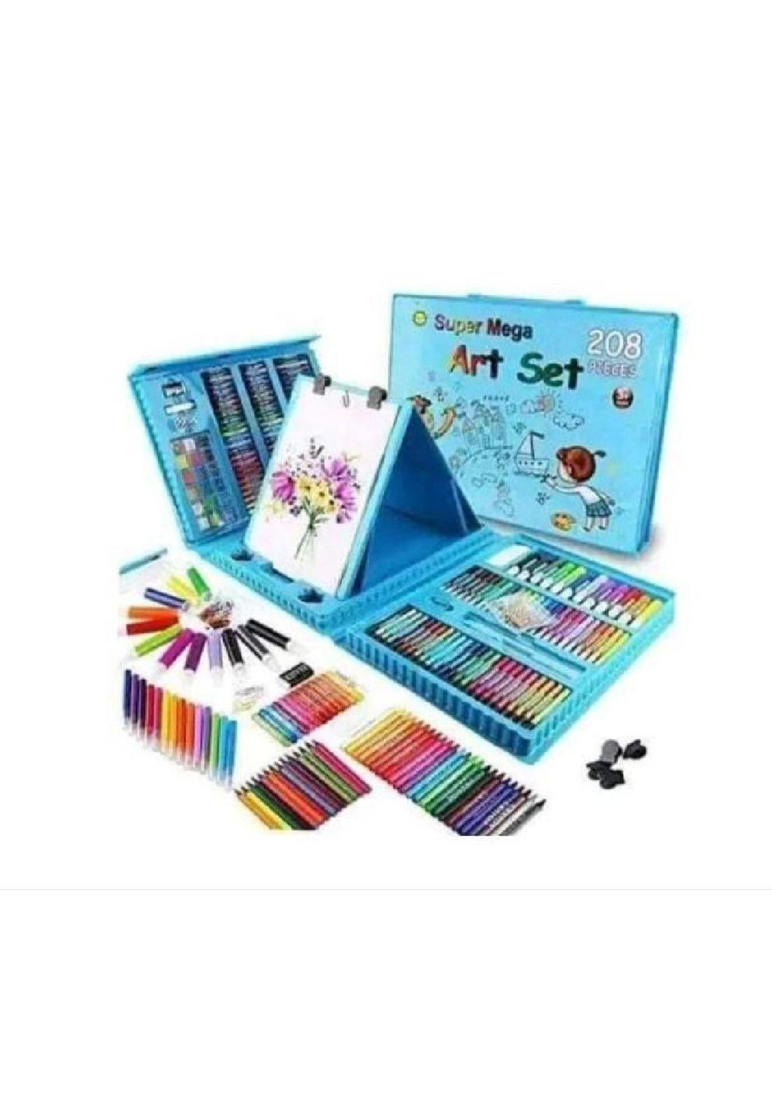 Set Dibujo Portátil 208 Piezas De Arte Kit de Pintar Para Niños 2023-0