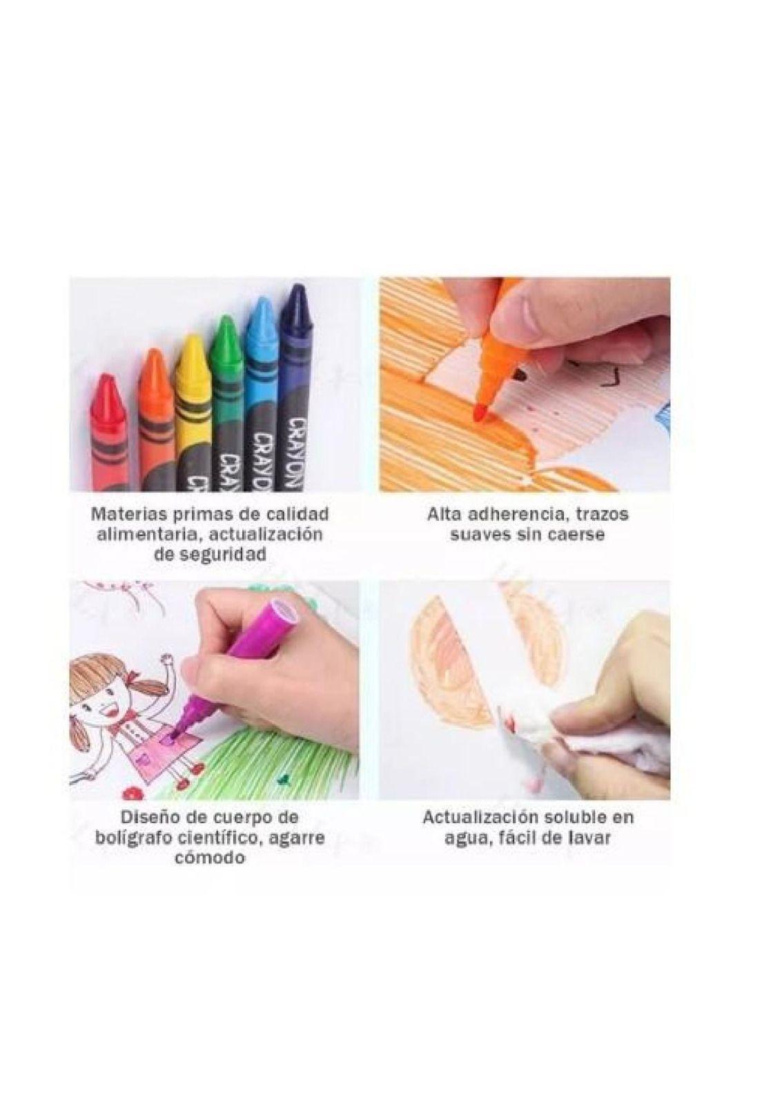 Set Dibujo Portátil 208 Piezas De Arte Kit de Pintar Para Niños 2023-2