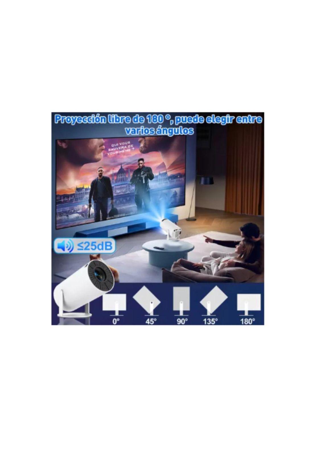 PROYECTOR ANDROID WIFI BLUETOOH SMARTV 1080 9000LM-2
