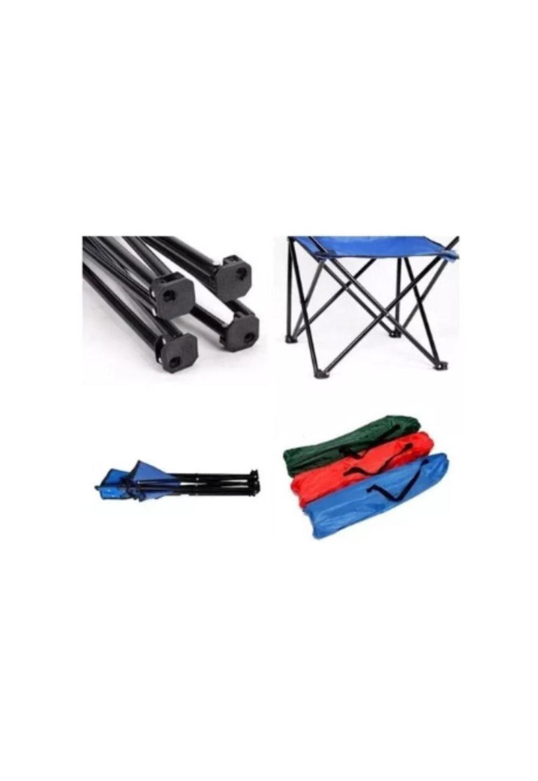 Silla Plegable De Playa Camping Pesca Picnic Con Porta Vaso-4