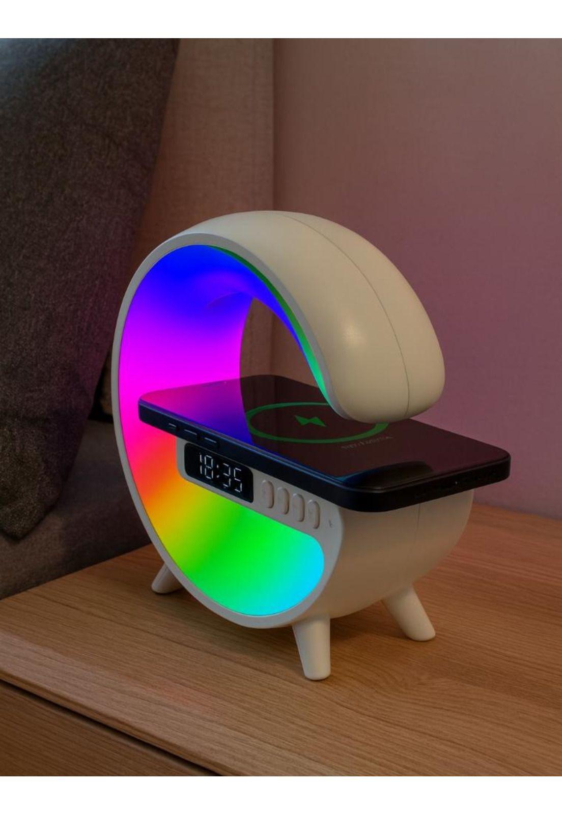 Parlante Bluetooth Mlab My Lil G 5en1 RGB Reloj Cargador-3