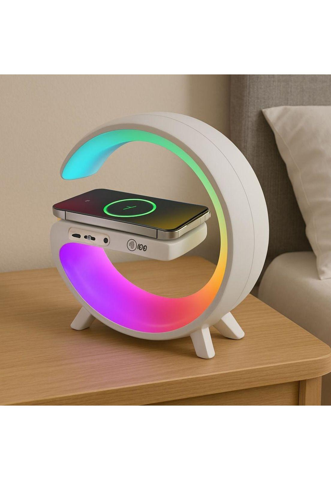 Parlante Bluetooth Mlab My Lil G 5en1 RGB Reloj Cargador-4