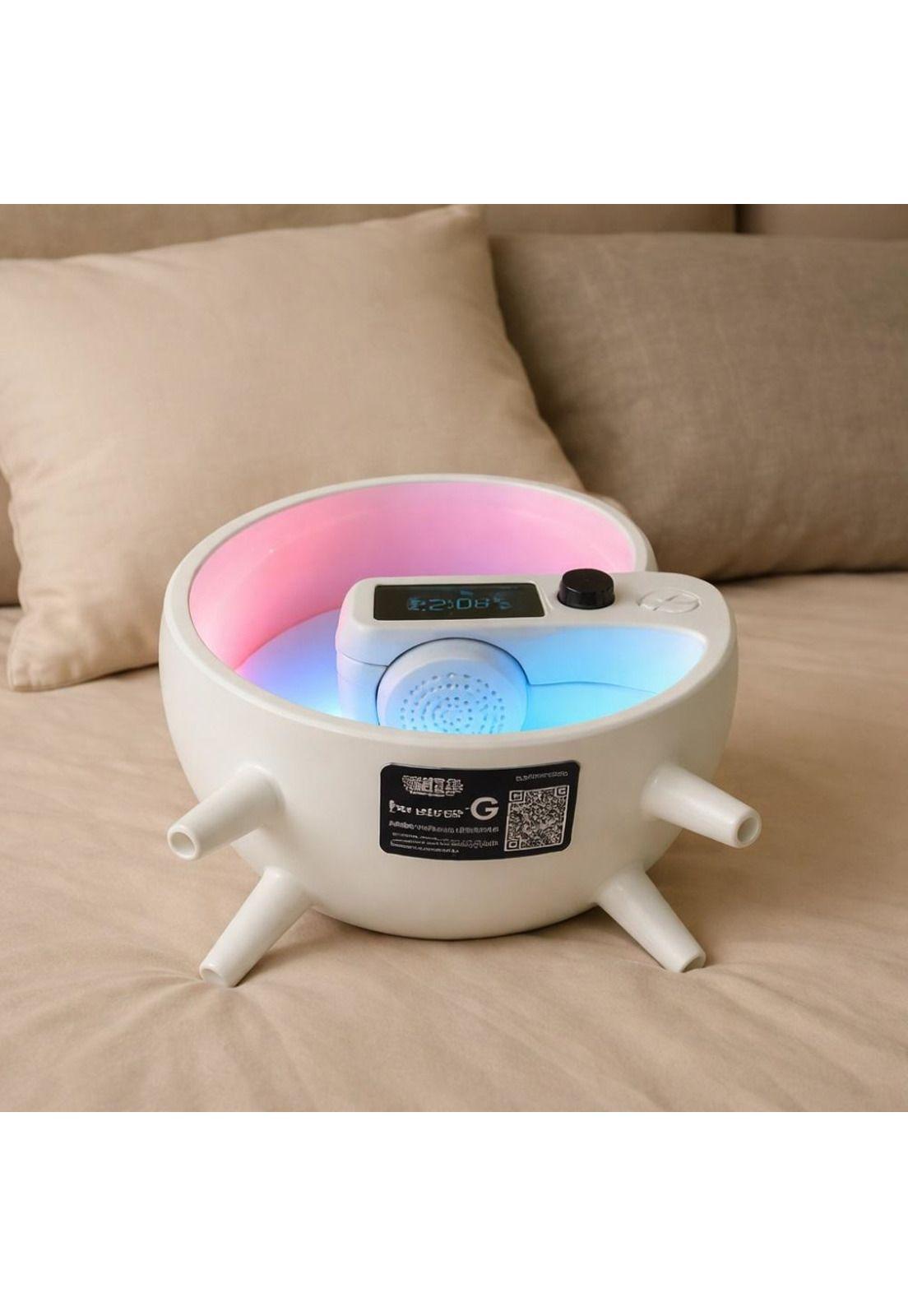 Parlante Bluetooth Mlab My Lil G 5en1 RGB Reloj Cargador-3