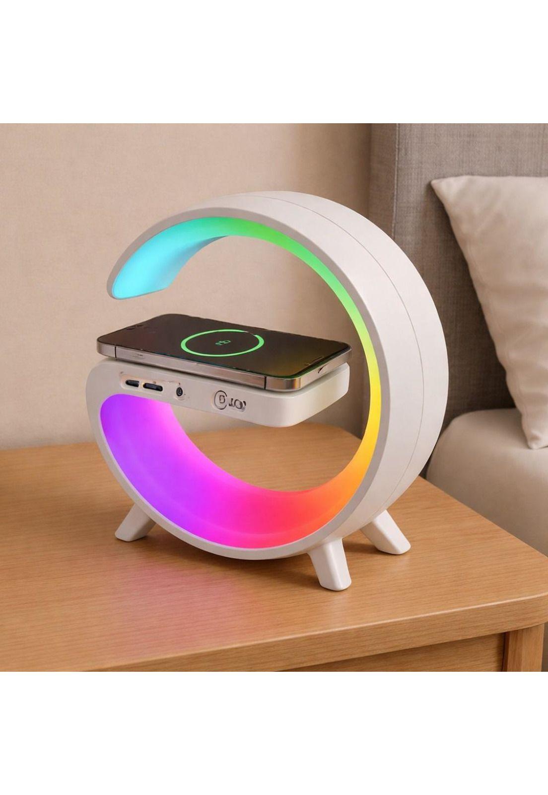 Parlante Bluetooth Mlab My Lil G 5en1 RGB Reloj Cargador-5