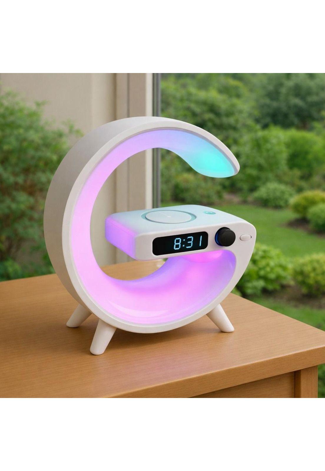 Parlante Bluetooth Mlab My Lil G 5en1 RGB Reloj Cargador-6