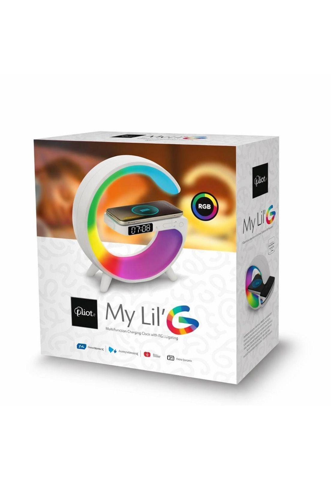 Parlante Bluetooth Mlab My Lil G 5en1 RGB Reloj Cargador-7