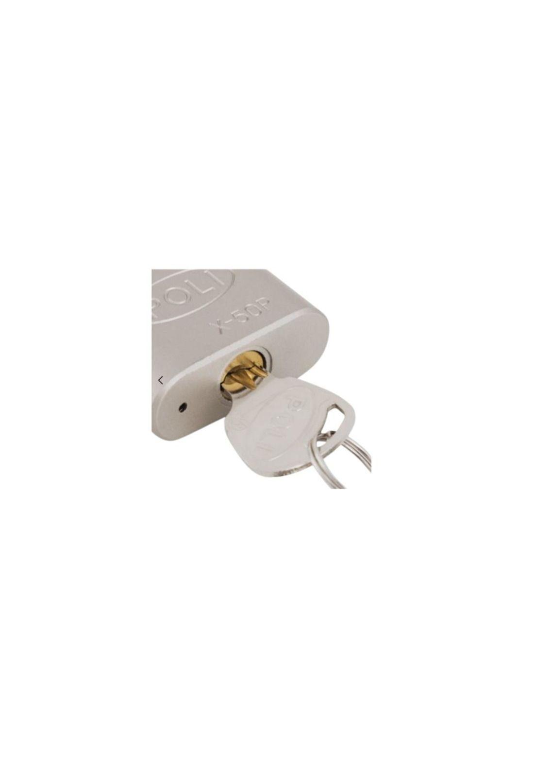 Candado Alta Seguridad Poli EXTERIOR con hombros 50mm LineaX-2