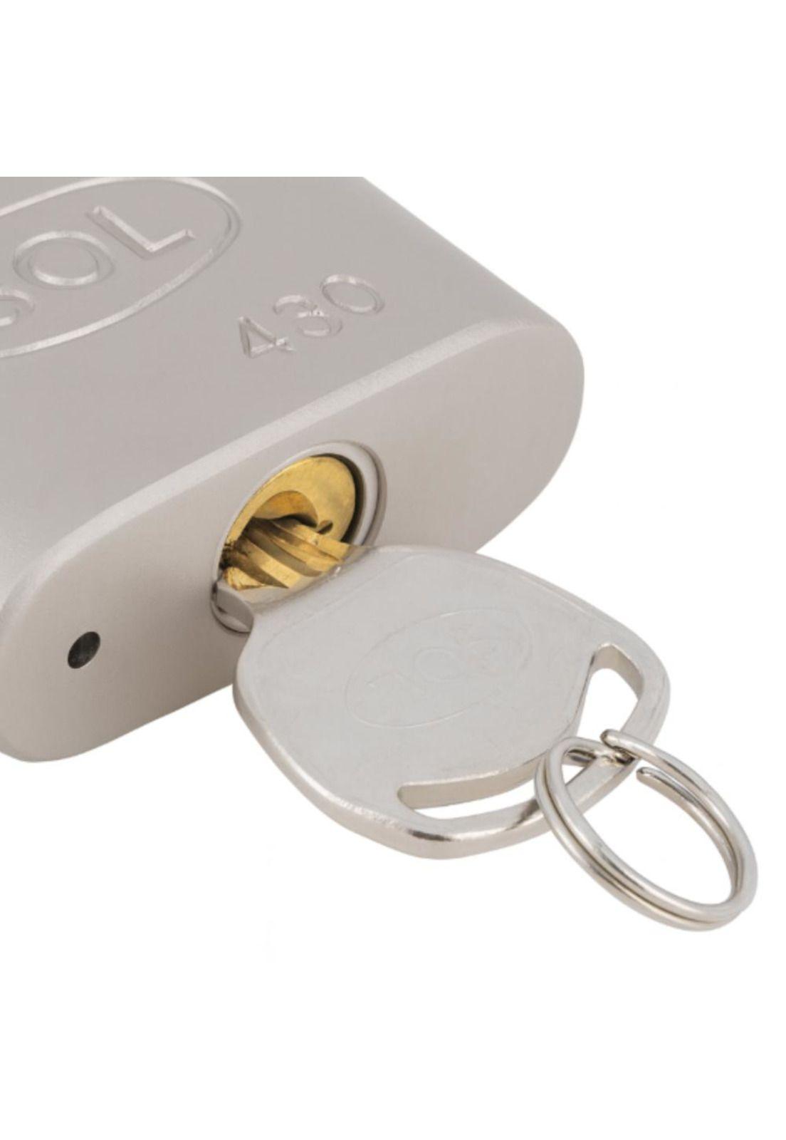 Candado Alta Seguridad Poli EXTERIOR con hombros 50mm LineaX-2