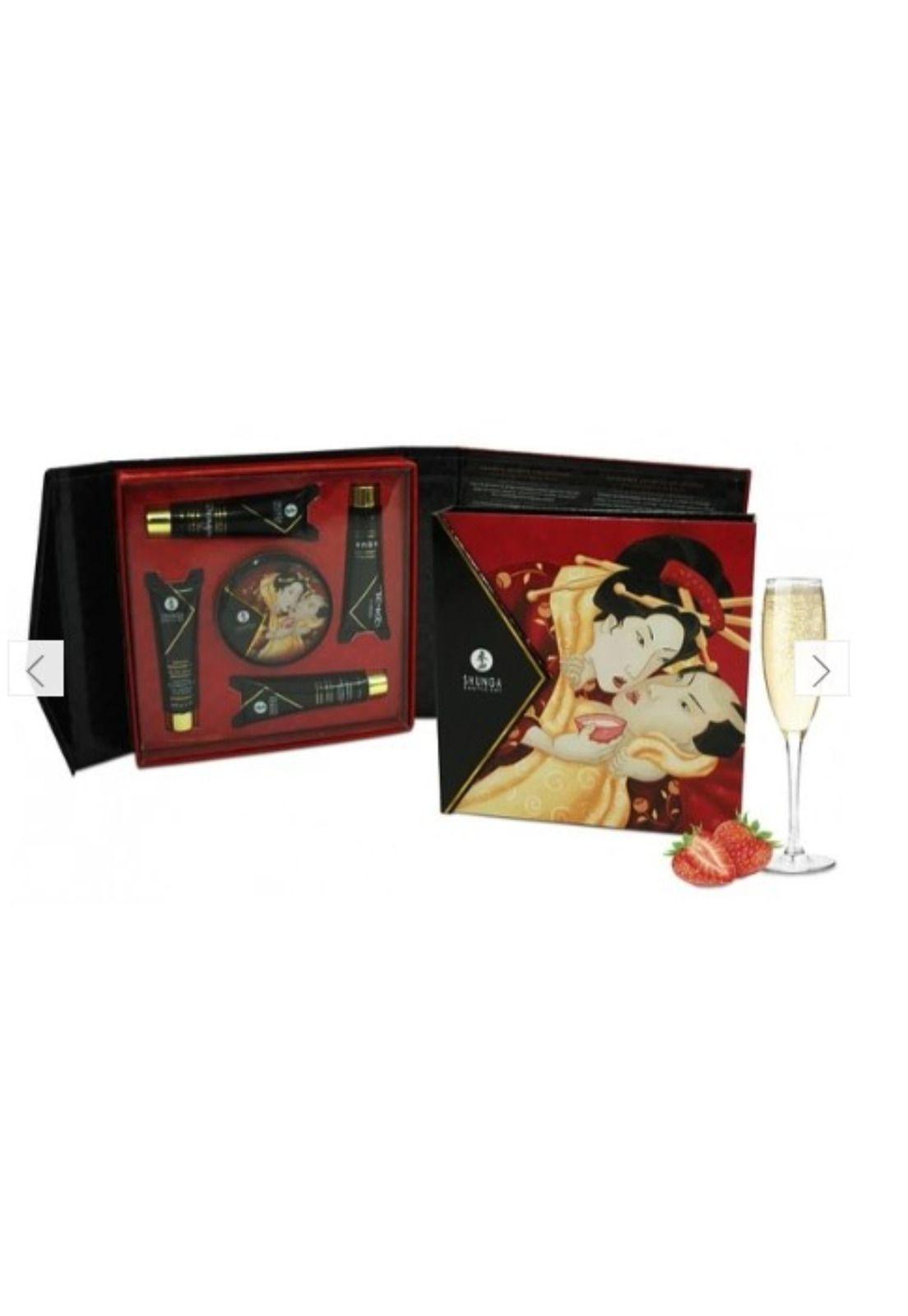 Kit Secretos de la Geisha Frutilla Shunga Eroticart-1