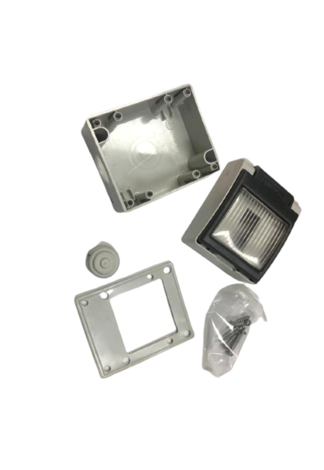 Caja Contenedor Hidrobox Sobrepuesta 1 Modulo Magic 1p MARLANVIL ITALY-2