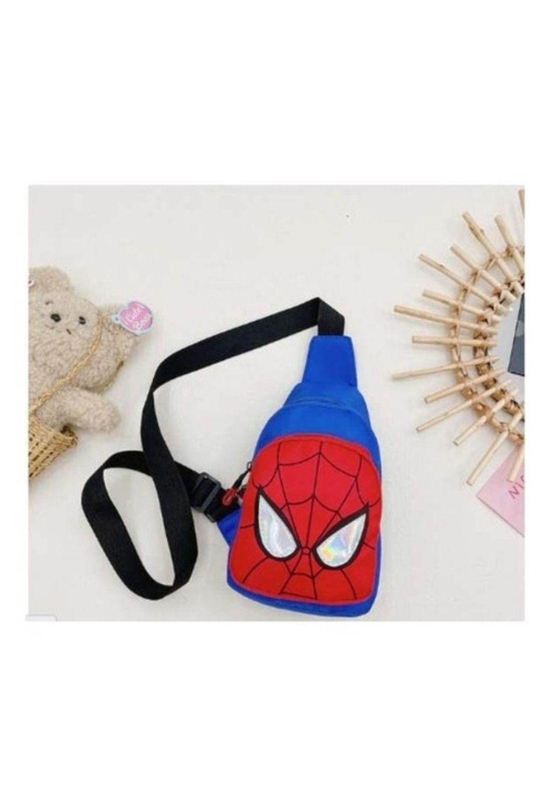 Bolso Mochila Spiderman Niños Cruzado-4