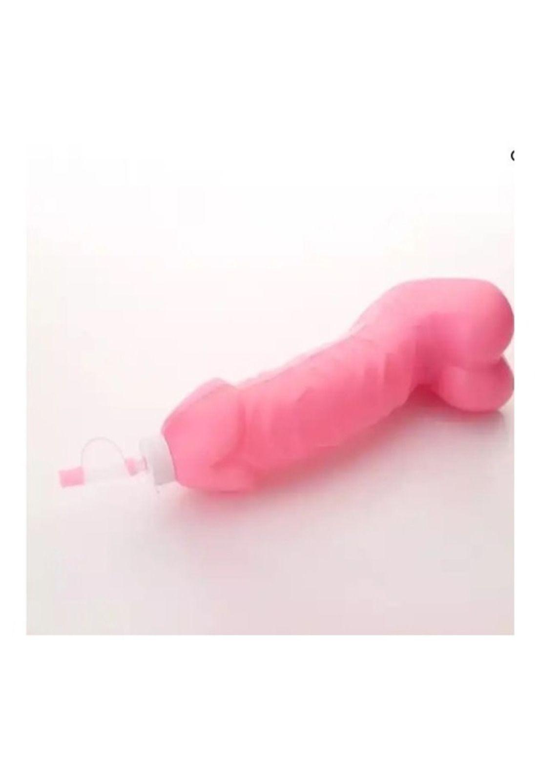 Botella De Plástico Forma De Pene Despedida De Soltera 1 Lt-1