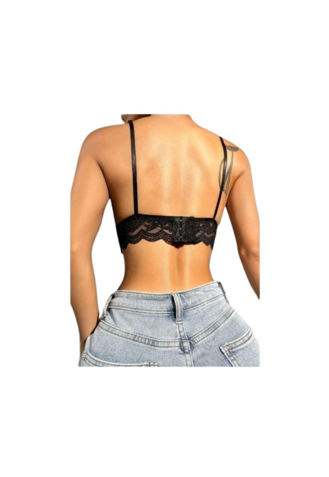 Sosten Bralette Abanico Encaje Floral-2