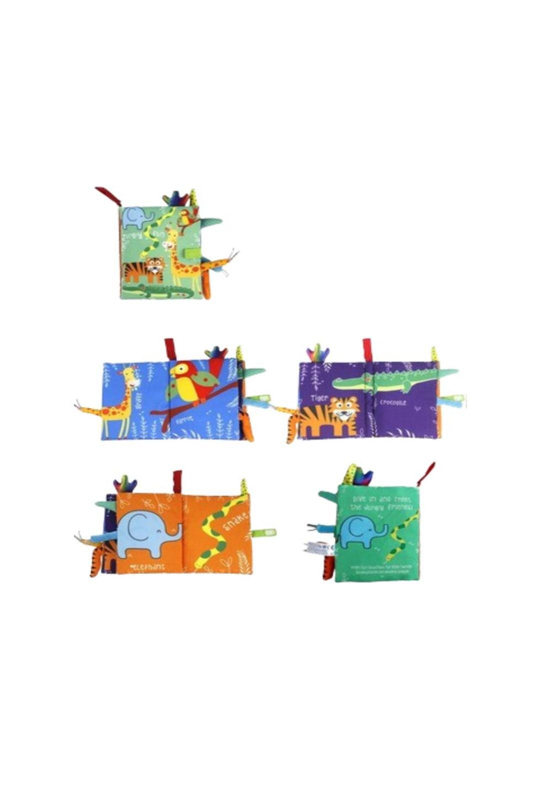 Libro De Tela Interactivo Sensorial Para Bebe Y Niños-3