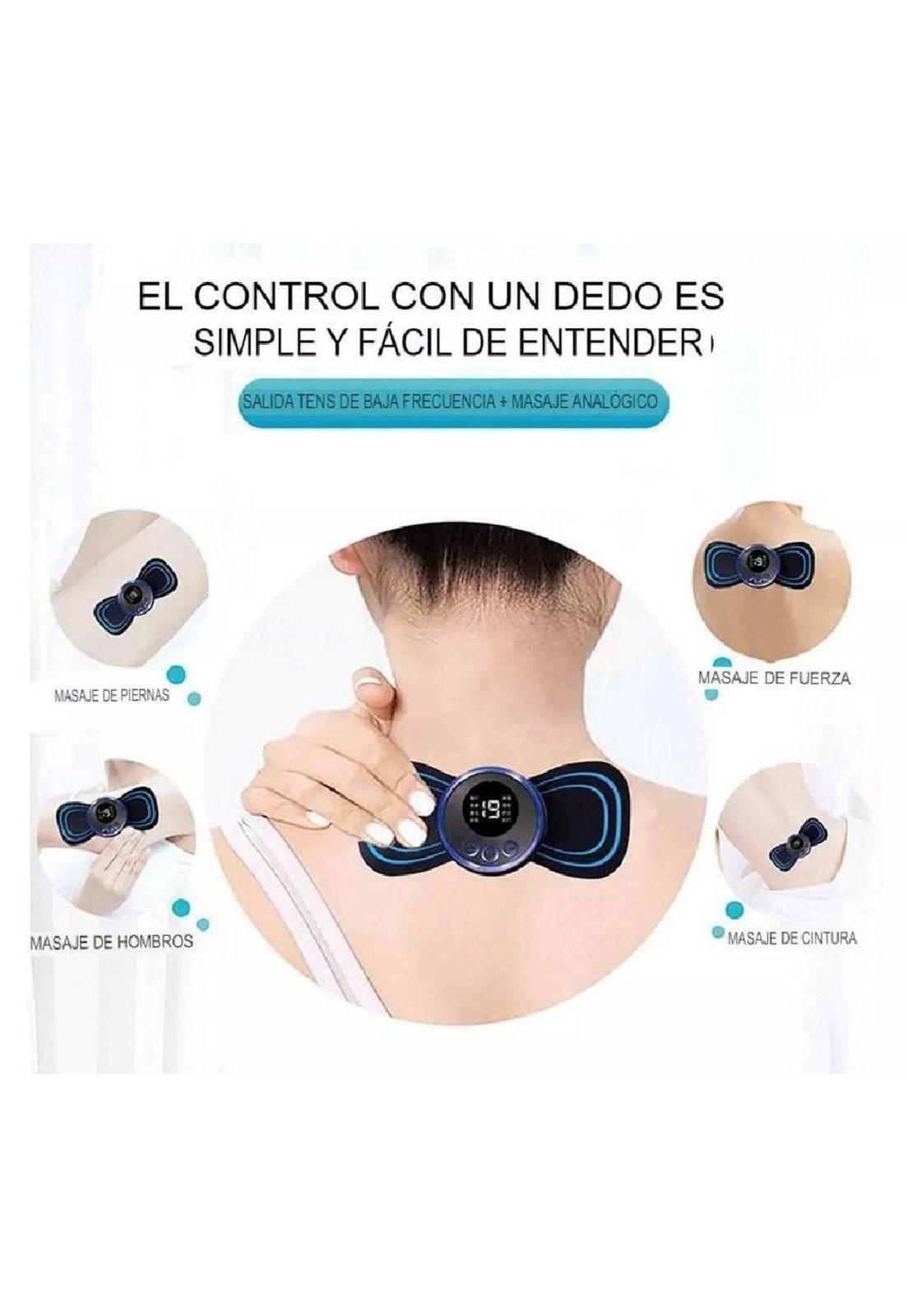 Masajeador Usb Eléctrico Estimulador Cuello Cervical Pierna.-4