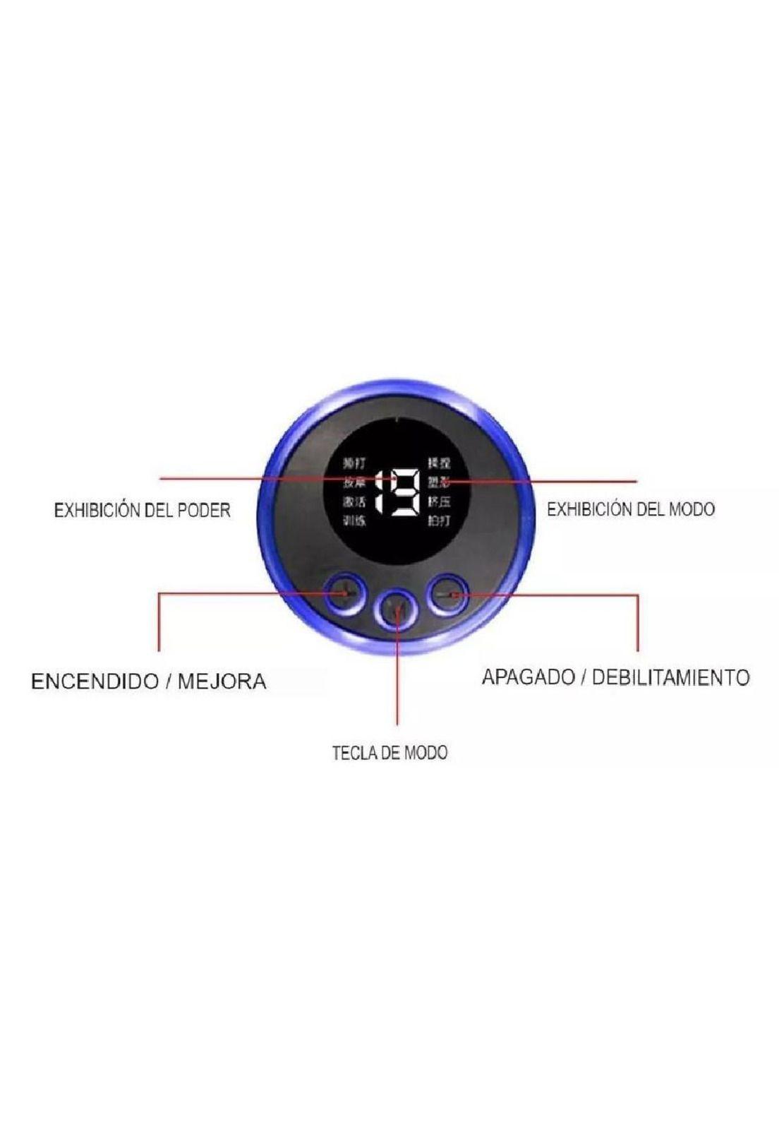 Masajeador Usb Eléctrico Estimulador Cuello Cervical Pierna.-7