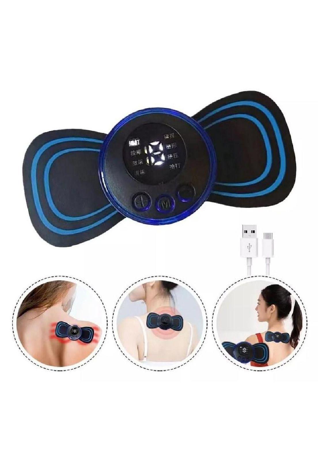 Masajeador Usb Eléctrico Estimulador Cuello Cervical Pierna.-8