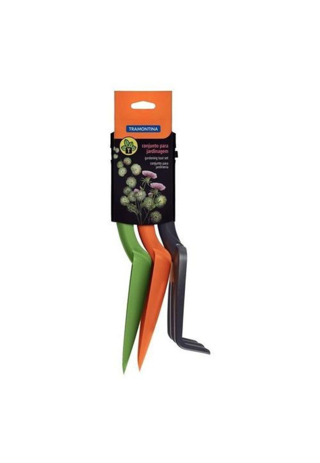 Kit Set De Herramientas Jardineria 3pzs Tramontina-3