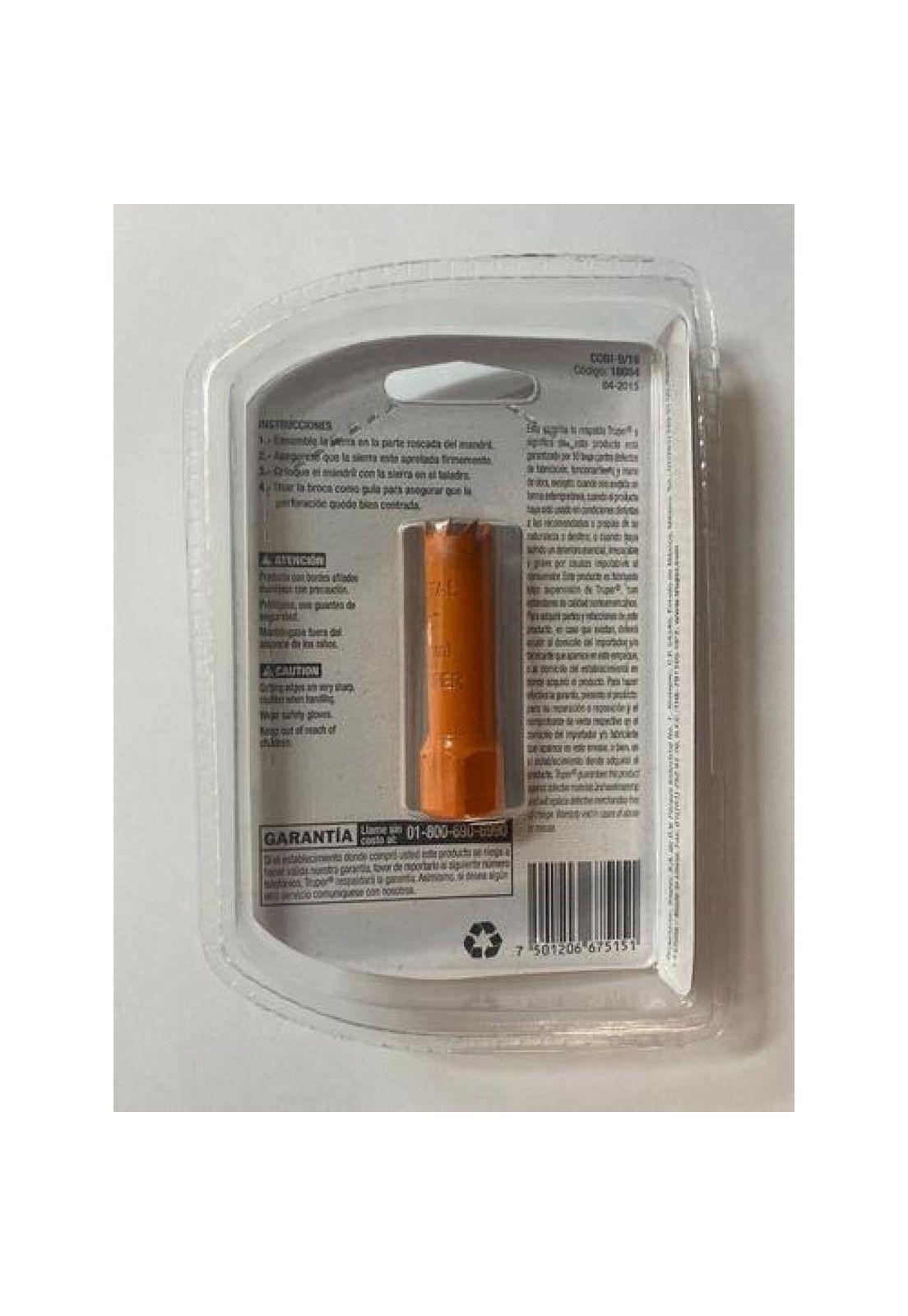 Sierra Copa Bimetalica Truper Expert, Cobi-9/16 14,2mm-2