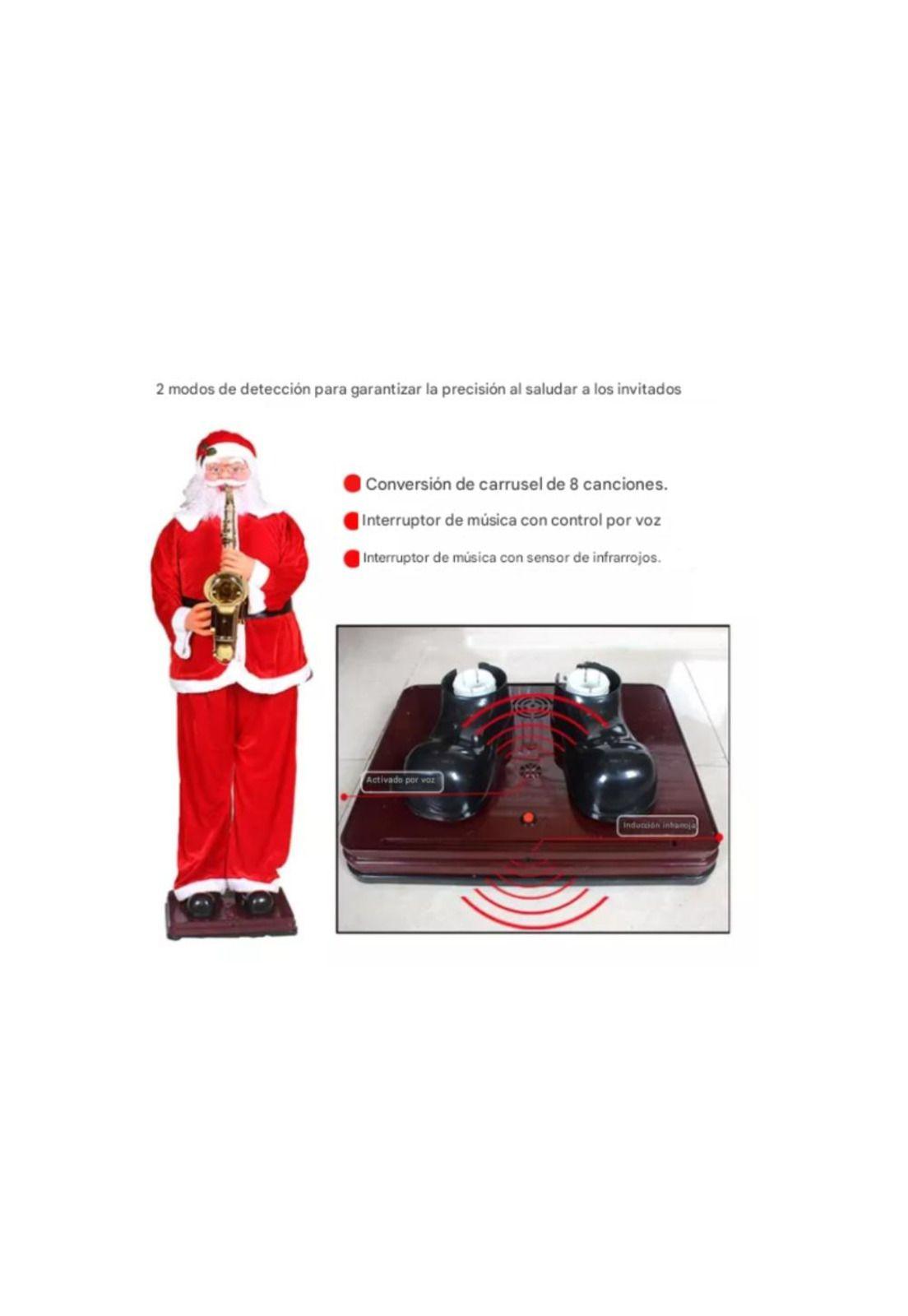 Viejo Páscuelo Saxofón 120cm Musical Sensor Infrarrojo y Voz-3