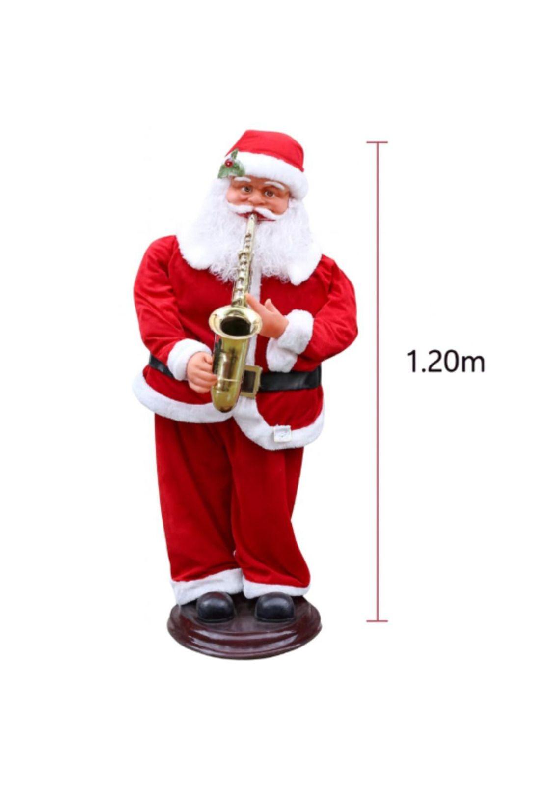 Viejo Páscuelo Saxofón 120cm Musical Sensor Infrarrojo y Voz-2