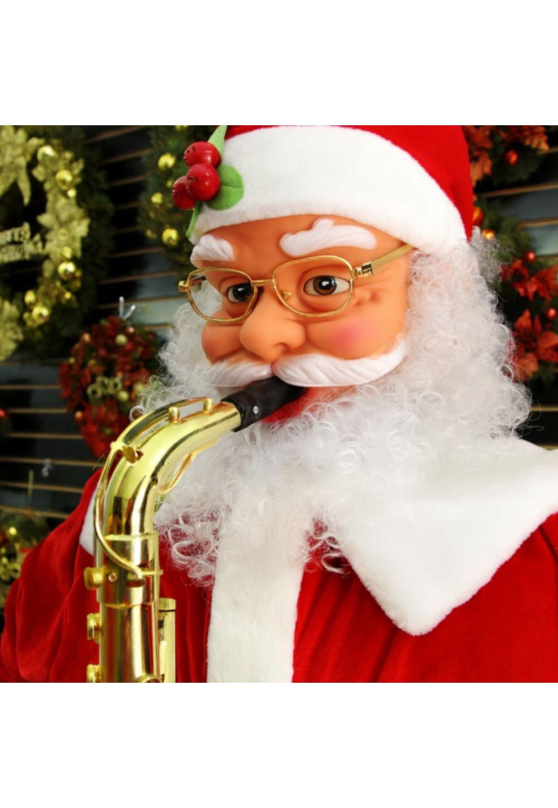 Viejo Páscuelo Saxofón 120cm Musical Sensor Infrarrojo y Voz-4