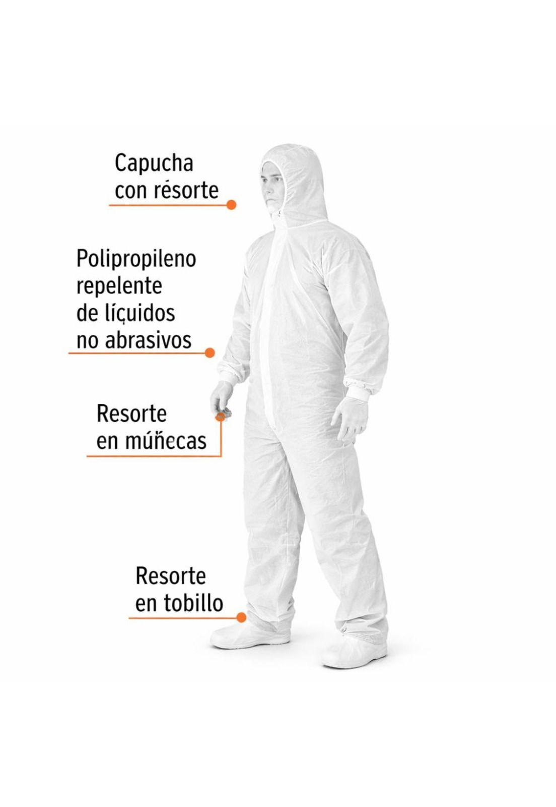 Overol Desechable Xl - Truper Overd-xl-3