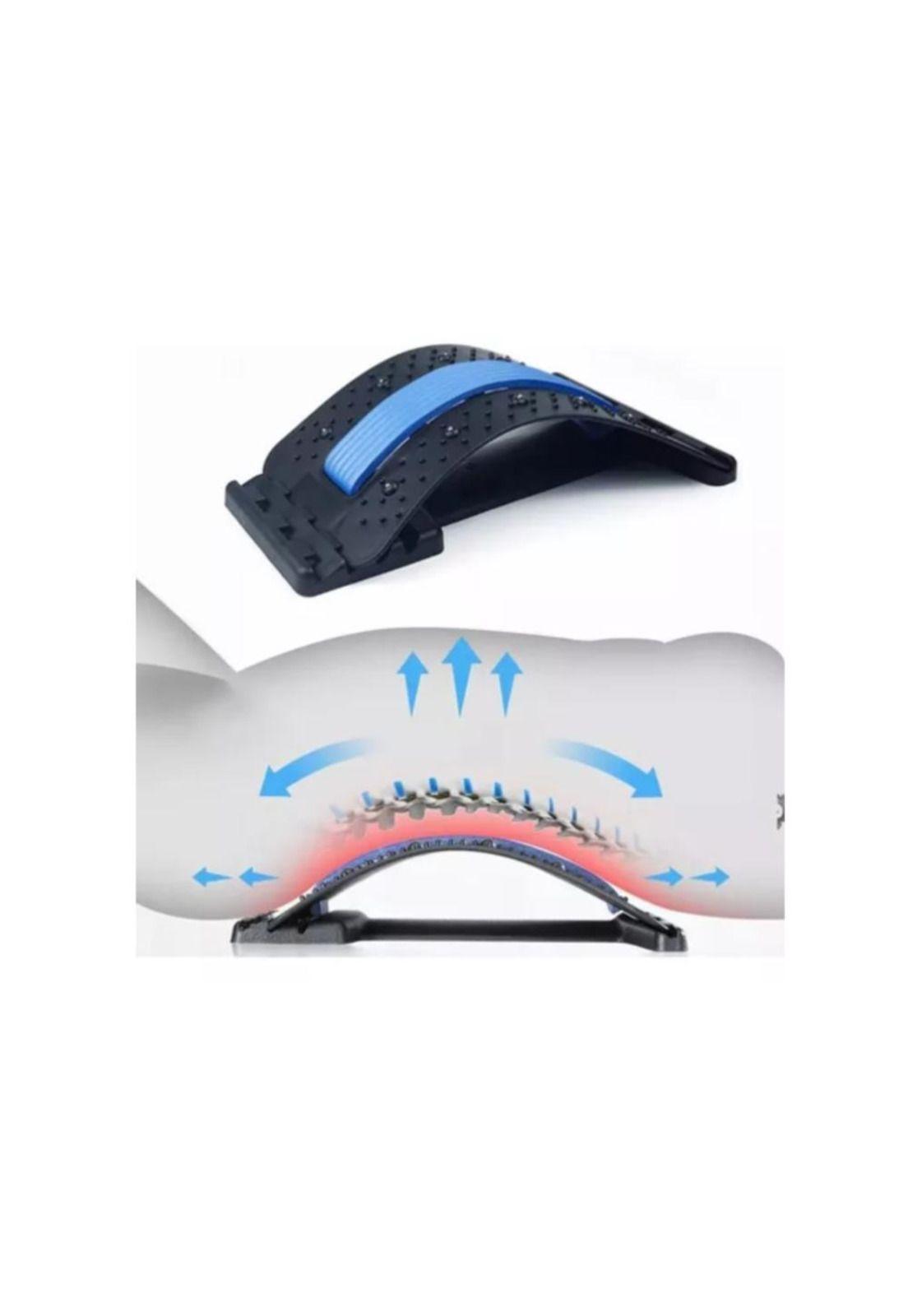 Masajeador Lumbar Corrector De Espalda Estiramiento Premium-2