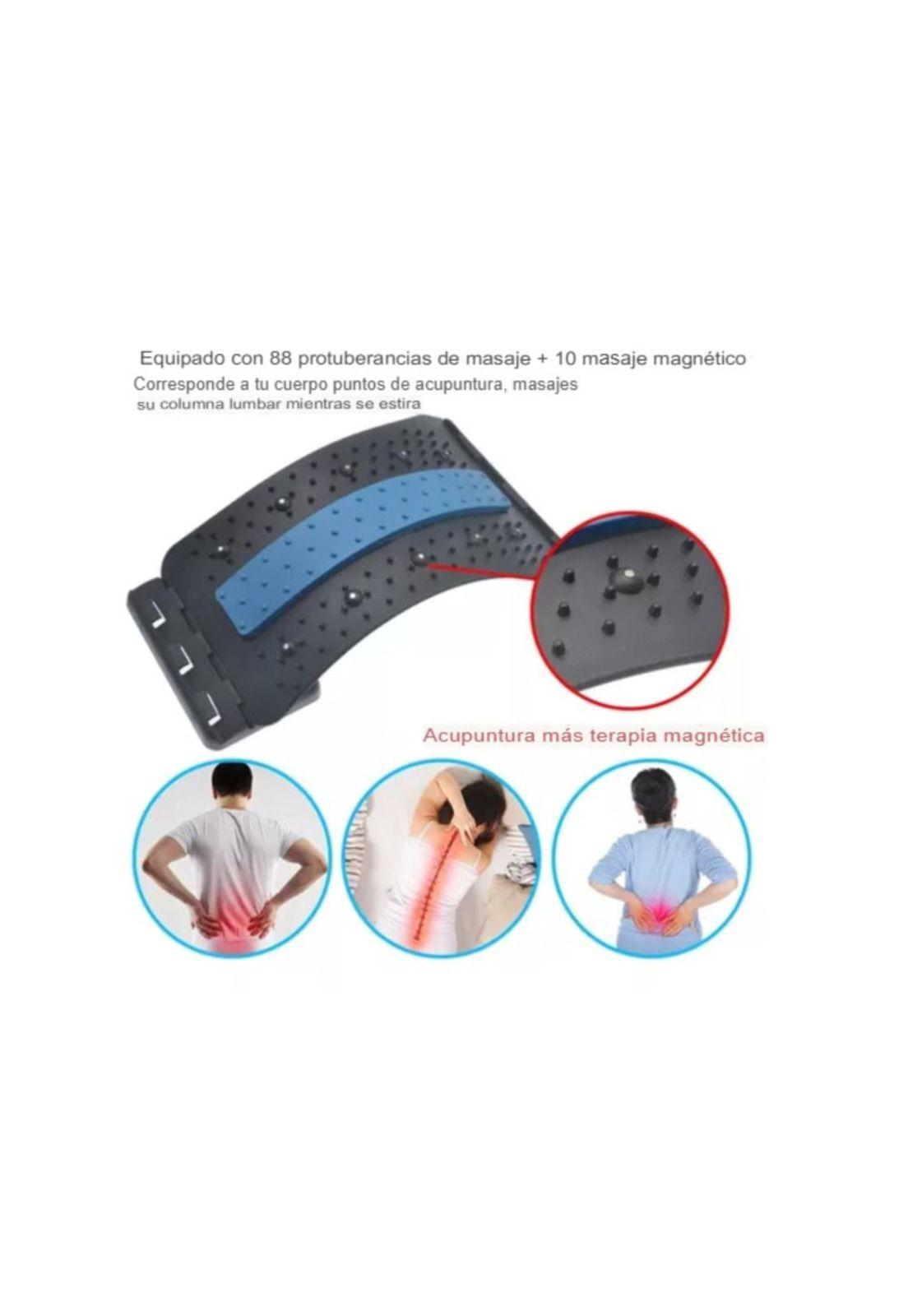 Masajeador Lumbar Corrector De Espalda Estiramiento Premium-3