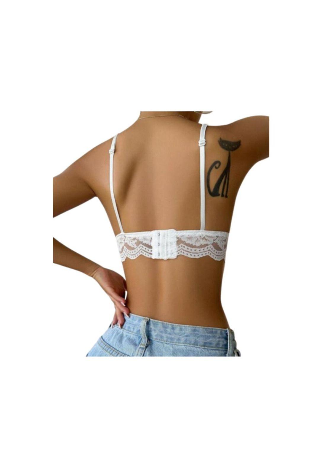 Sosten Bralette Abanico Encaje Floral-2