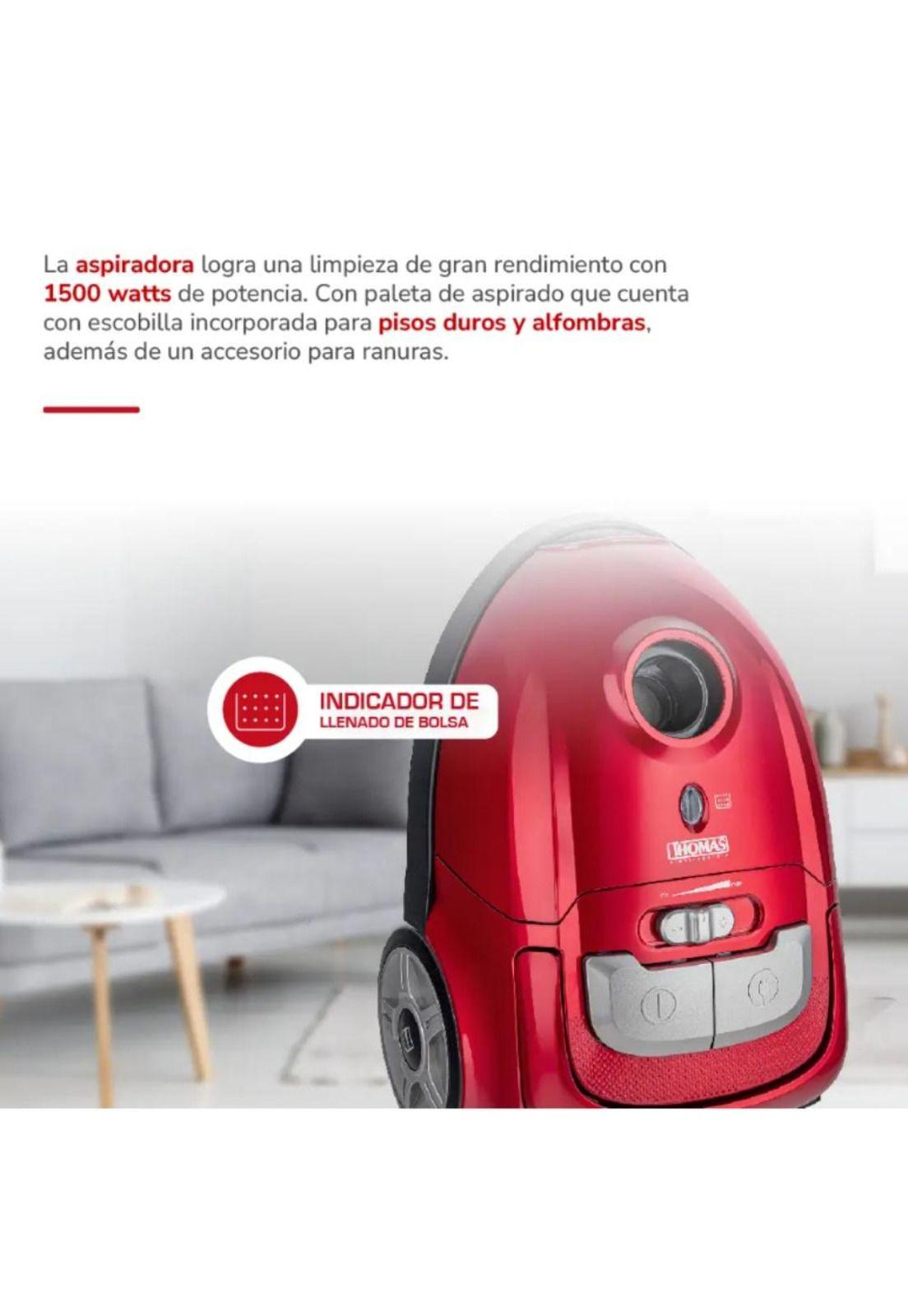 Aspiradora Bolsa Thomas TH-1640 Potente 1600W Arrastre-6