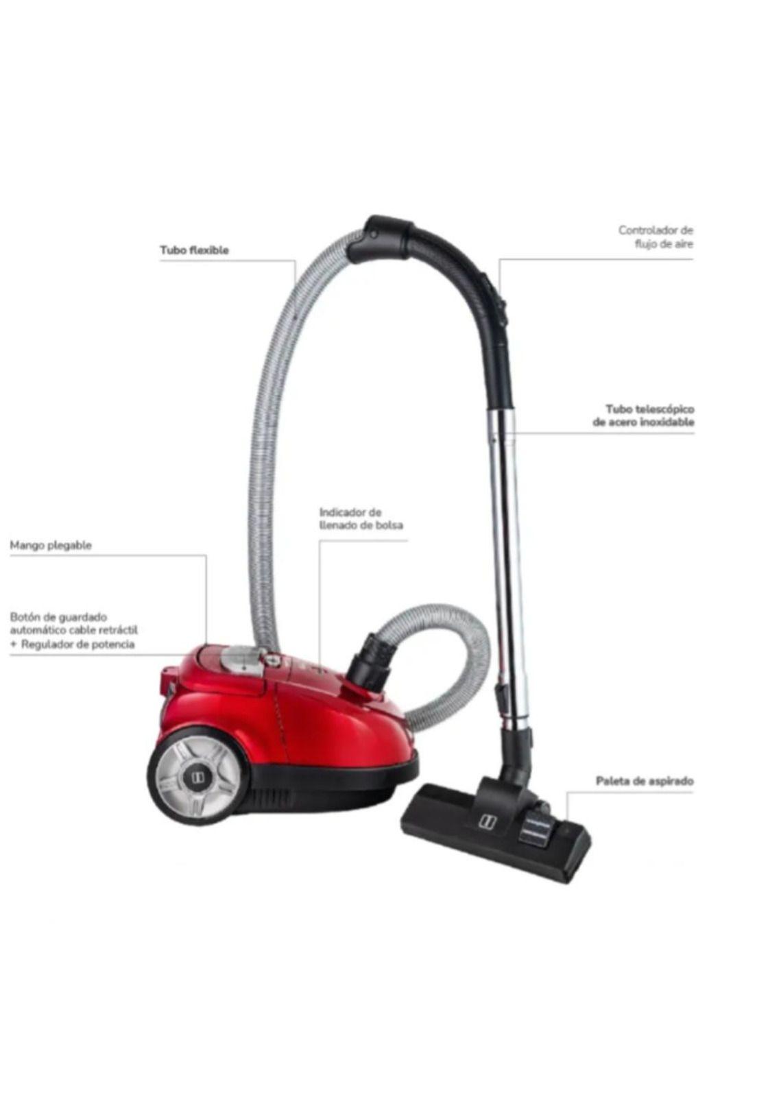 Aspiradora Bolsa Thomas TH-1640 Potente 1600W Arrastre-8