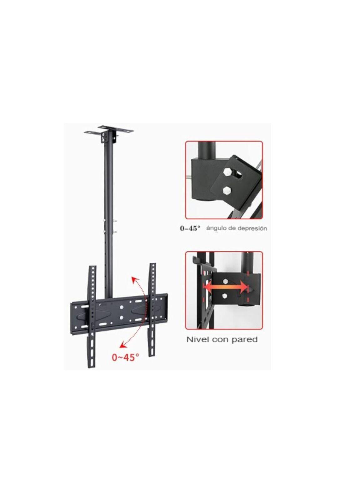 Soporte Tv Techo O Pared Ajustable 26 A 60 Rotación 360°-5