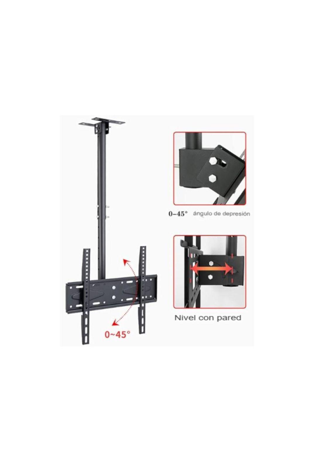 Soporte Tv Techo O Pared Ajustable 32 A 70" Rotación 360°-5