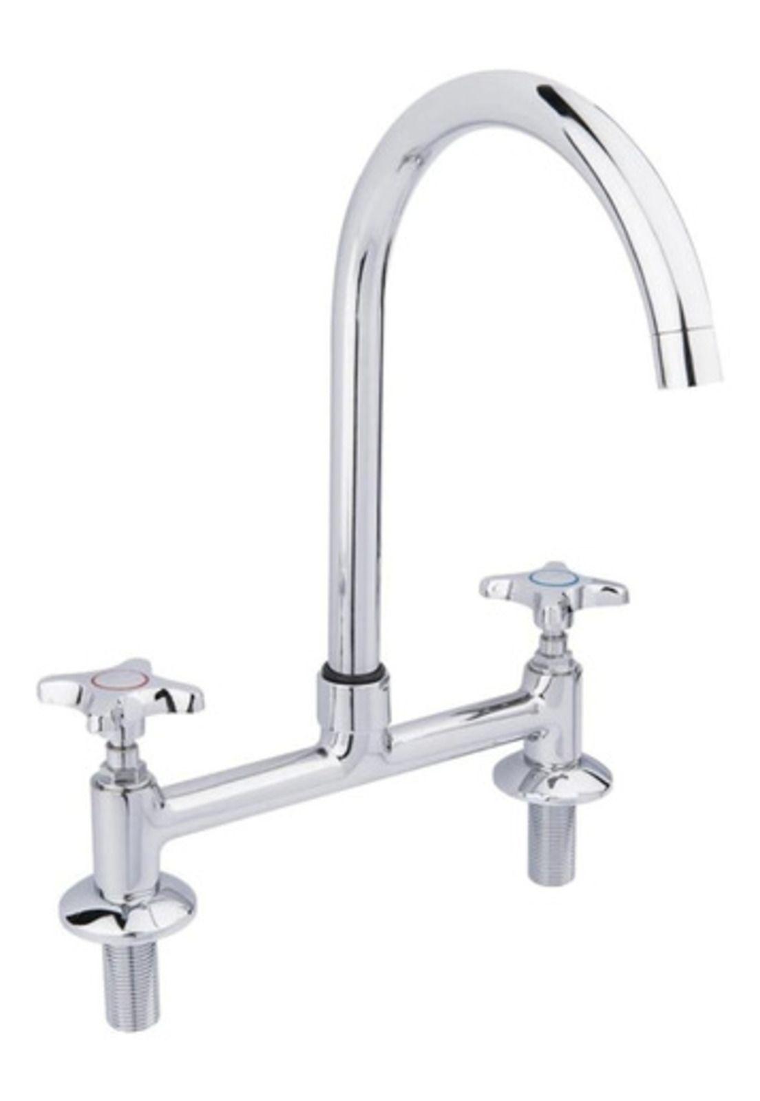 Llave Combinación Lavaplatos Fas Calidad Superior Cc7-1001-0