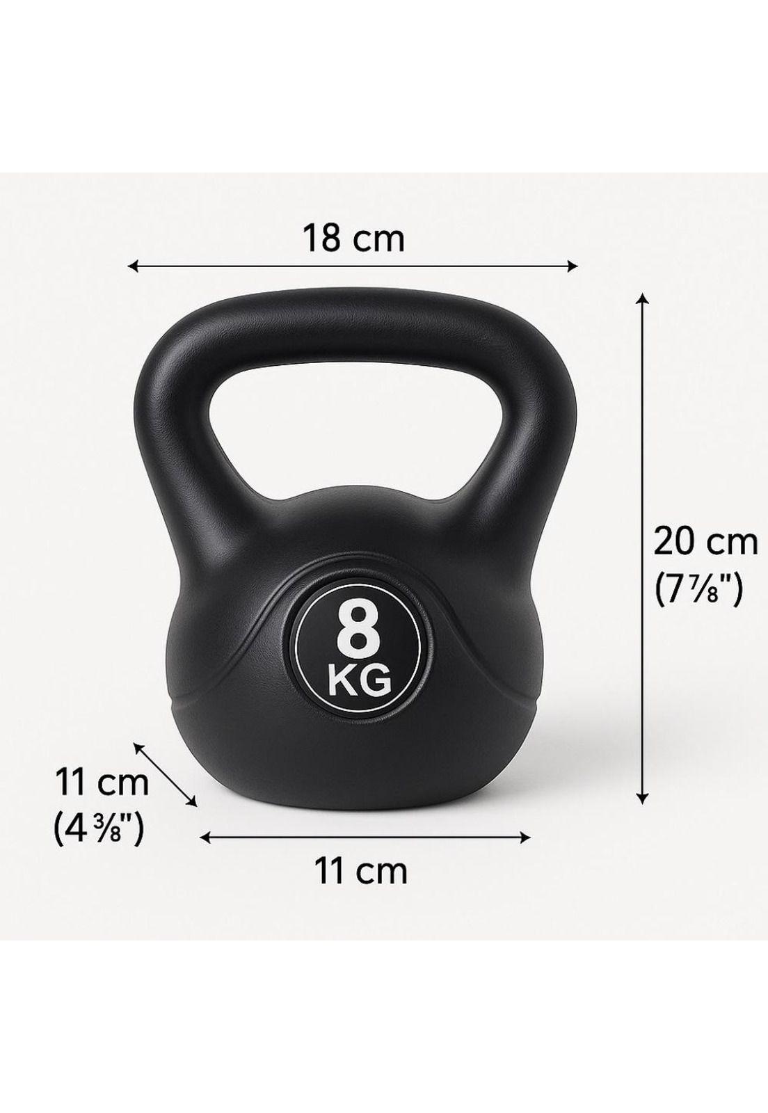 Pesa Rusa Kettlebell 8kg Entretenimiento  crossfit y Fitness-3