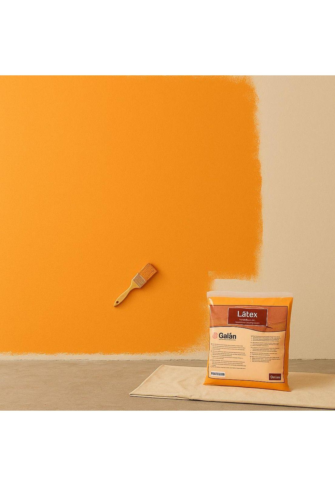 Pintura En Bolsa Latex 2.8 Kilos Mandarina Galan-3