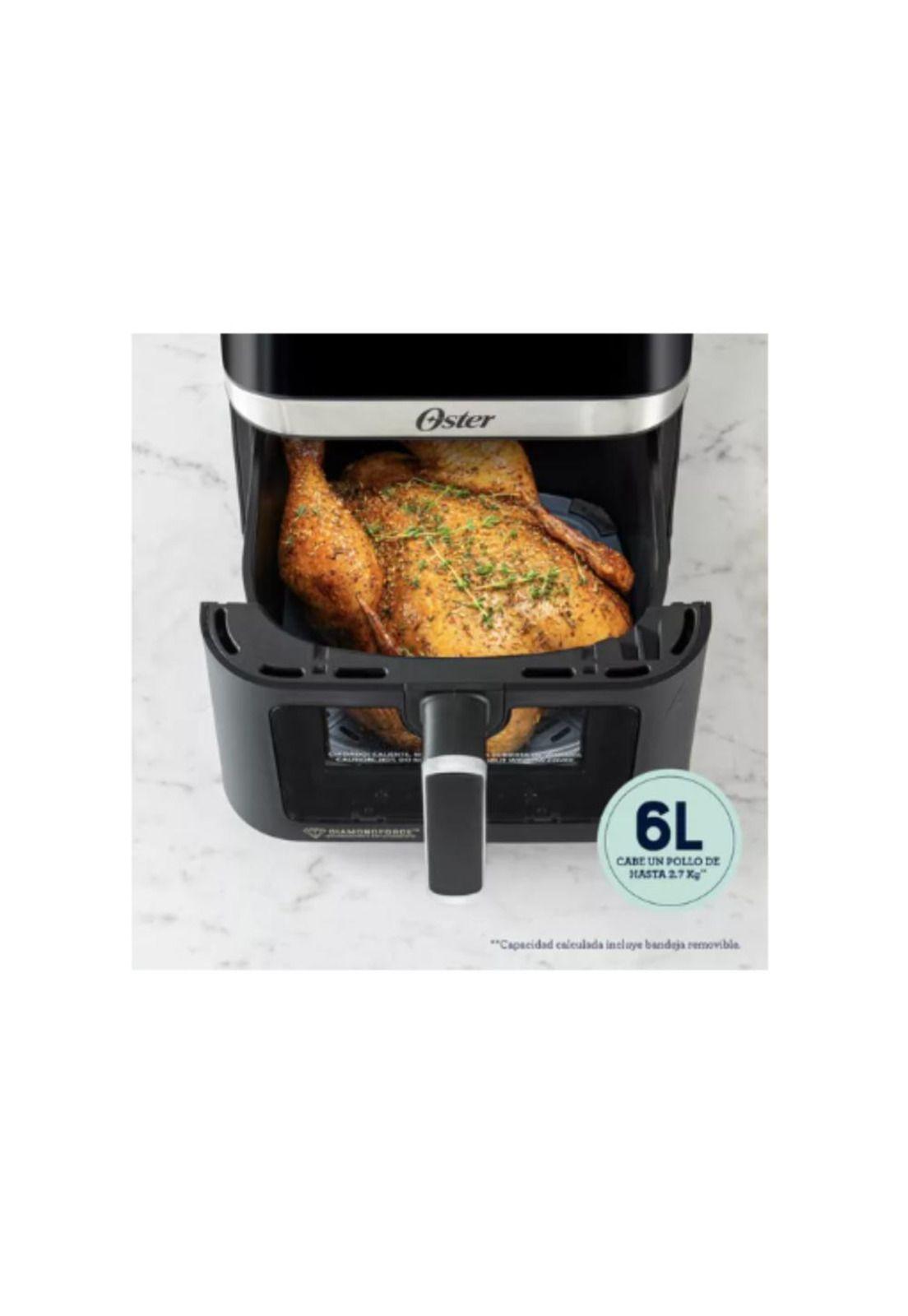 Freidora de Aire Digital Recubrimiento Oster 6L 10 Programas-2