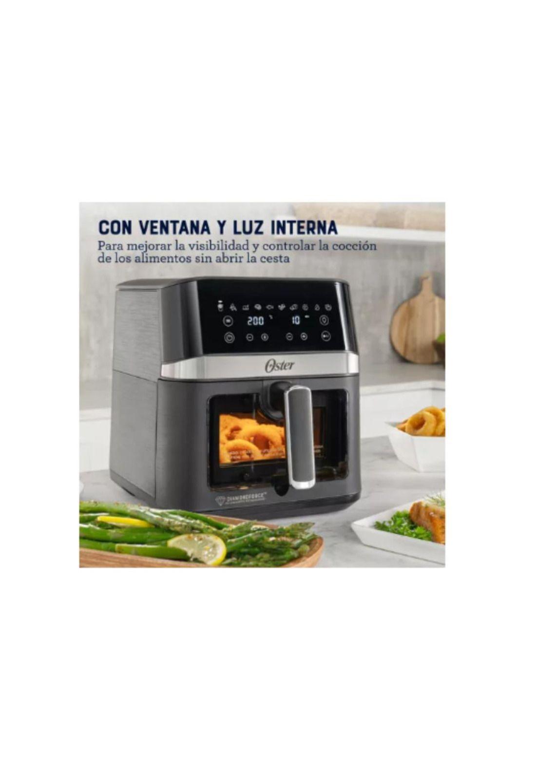 Freidora de Aire Digital Recubrimiento Oster 6L 10 Programas-3