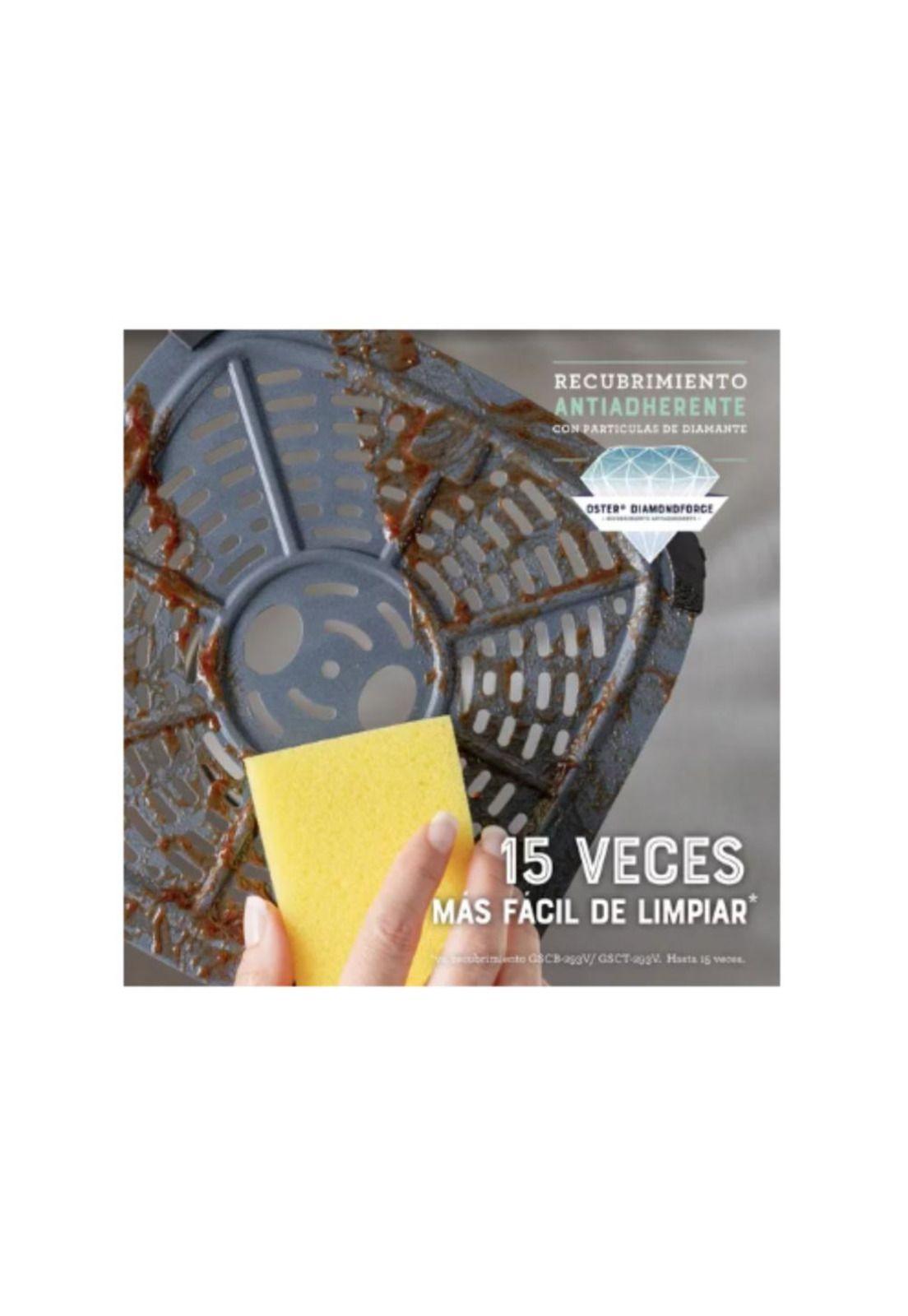 Freidora de Aire Digital Recubrimiento Oster 6L 10 Programas-6