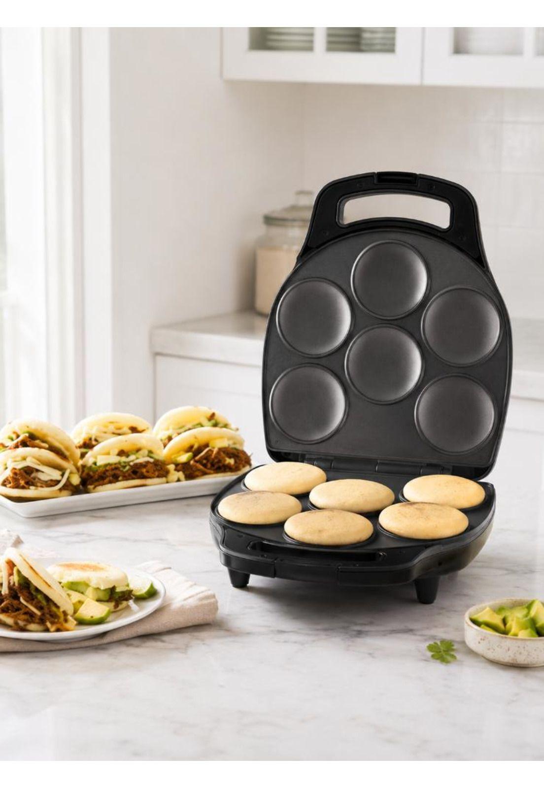 Tosty Arepa, Panquequera, Plancha Hamburguesas 1400w RAF-5