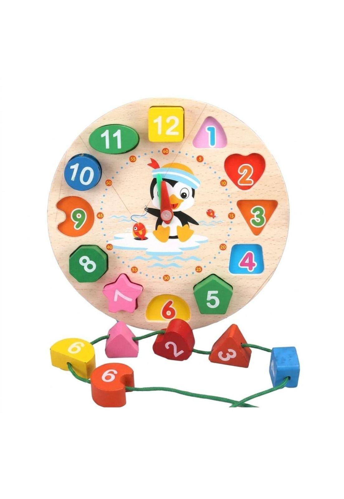 Juguetes Didácticos Montessori Madera Cognitivo Para Niños-5