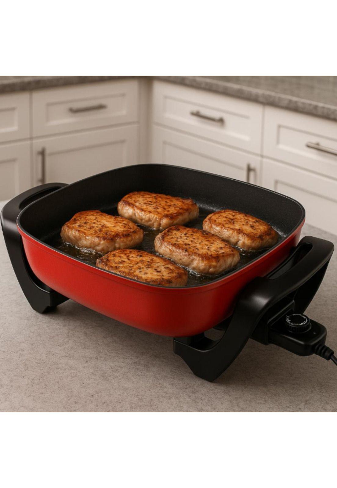 Sartén Eléctrico Multifuncional Inteligente XL 1500W-6