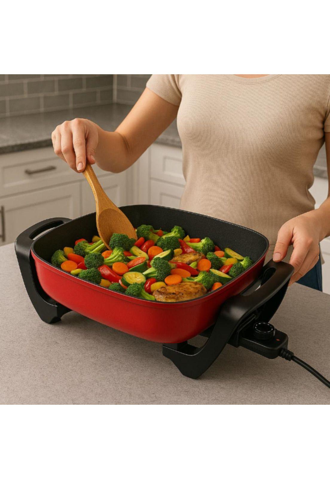 Sartén Eléctrico Multifuncional Inteligente XL 1500W-7
