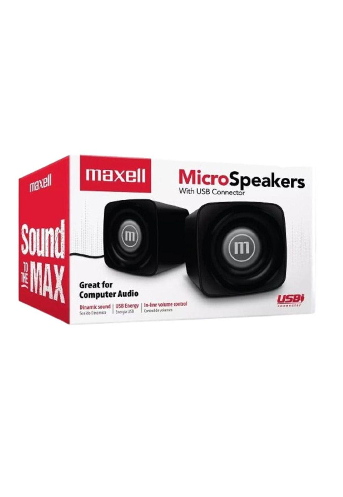 Parlantes Maxell SS-120 3.5mm  para Escritorio-2