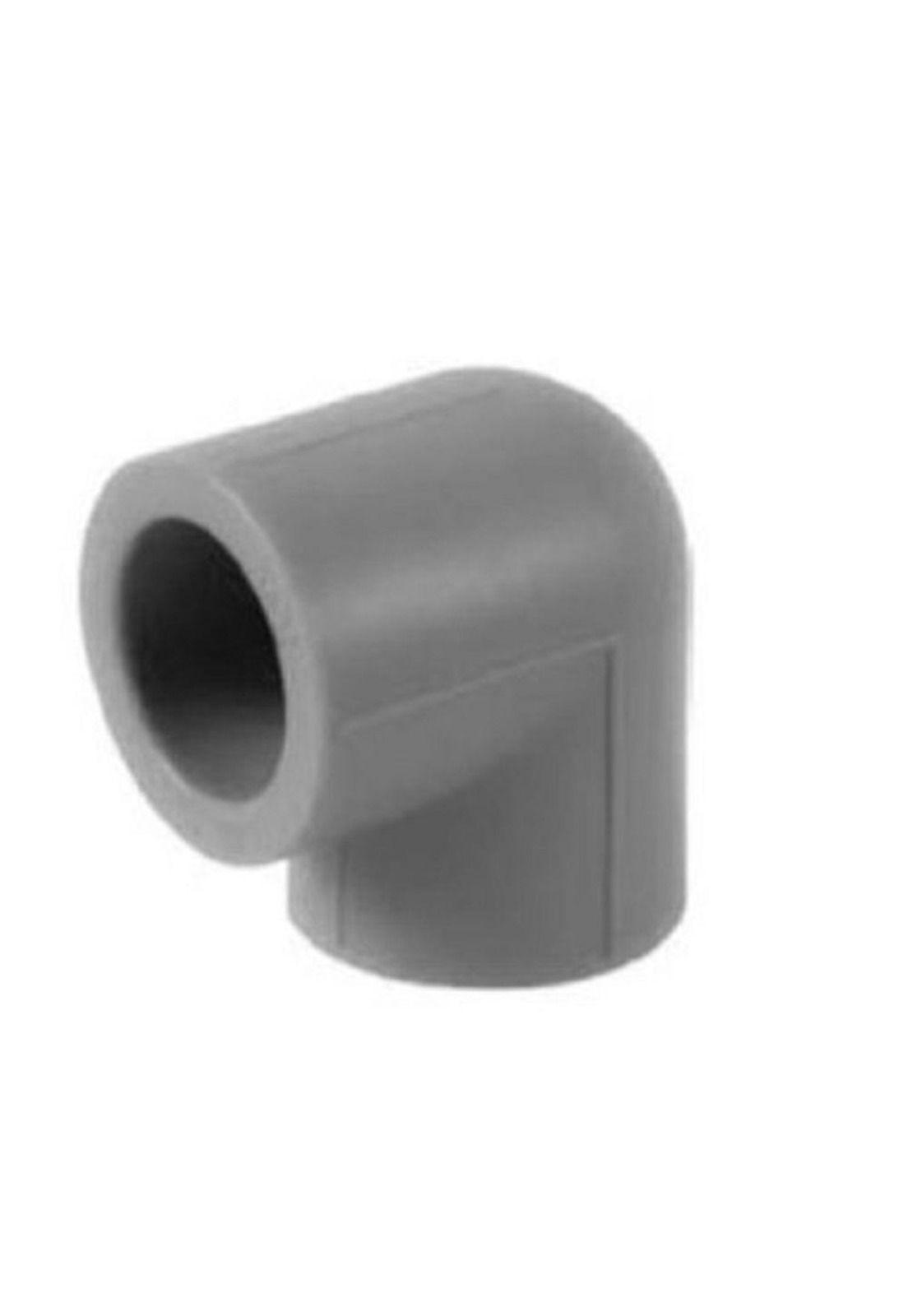 Pack Codo Ppr Termofusión 25mm X 10 Unidades Gris Edr-2