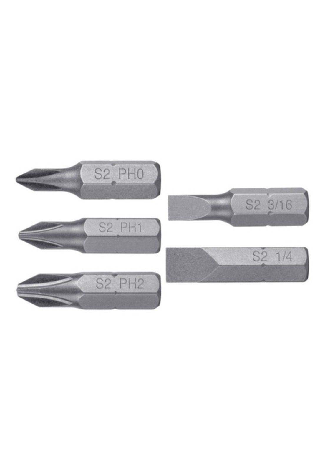 Juego De Puntas Phillips Para Desarmador 5pcs Truper-1