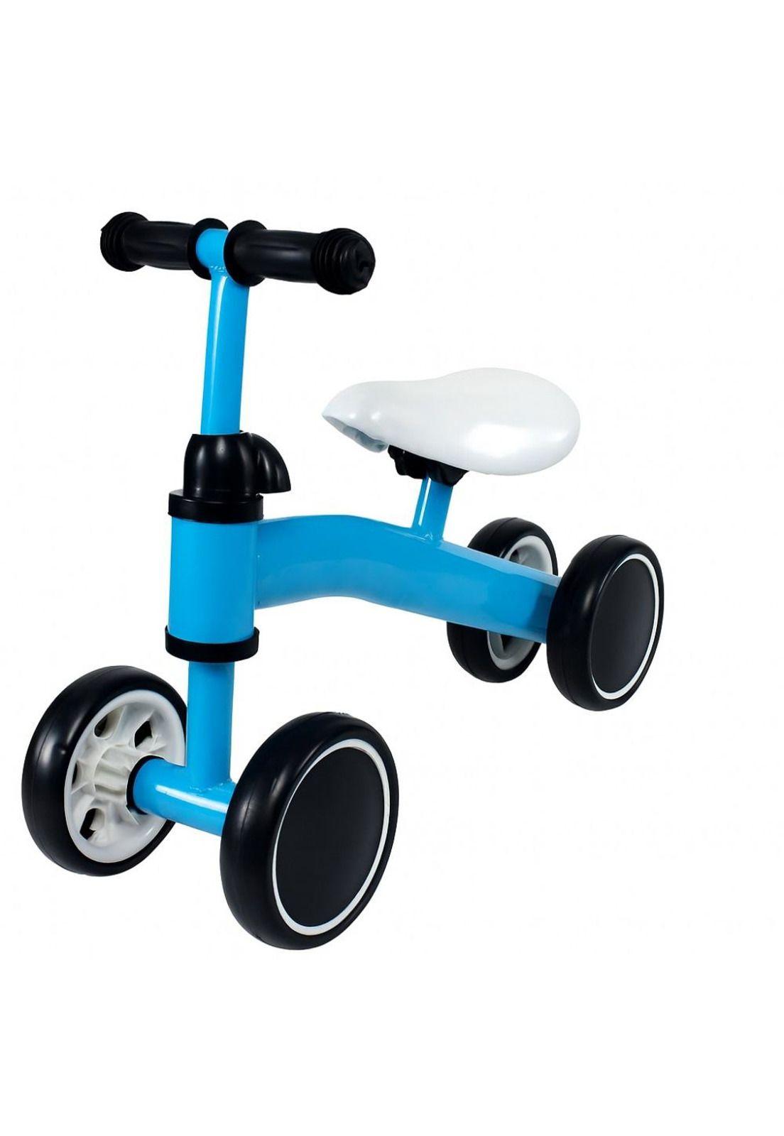 Bicicleta de Equilibrio 4 Ruedas Triciclo Infantil Estable-0
