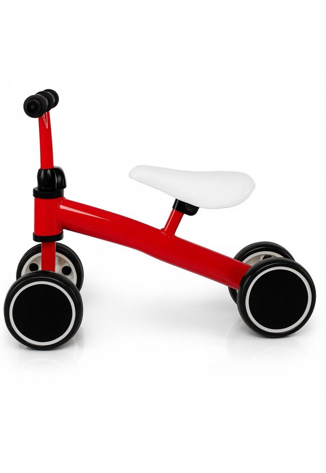 Bicicleta de Equilibrio 4 Ruedas Triciclo Infantil Estable-0